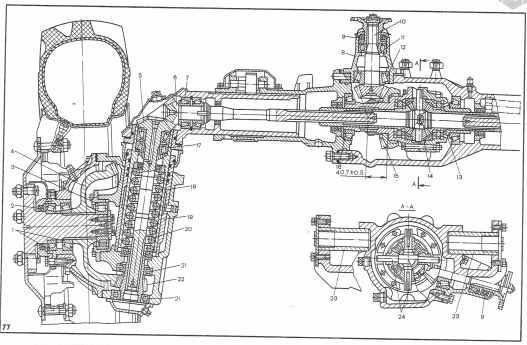 Схема переднего моста мтз 82 старого образца